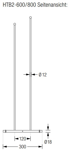 Handtuchständer HTB2