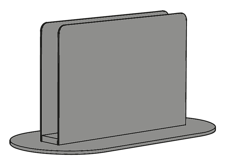 Floorbase zu Acoustic Room Divider Floorbase zu Acoustic Room Divider
