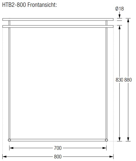 Handtuchständer HTB2