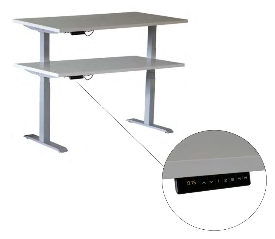 Schreitisch elektrisch höhenverstellbar Schreitisch elektrisch höhenverstellbar