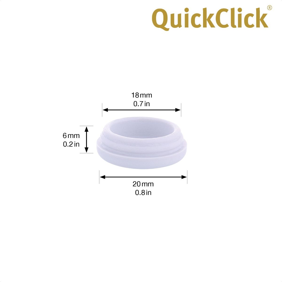 QuickClick Gleiteinsatz Hyper zum Einstecken